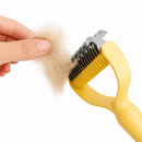 Escova Removedora de Pelos e Desembaraçadora Premium Dupla Face para Cães e Gatos