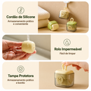 Removedor de Pelos Lavável e Reutilizável para Roupas e Tecidos Portátil