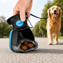 Coletor Higiênico Portátil para Fezes de Cachorro com Porta-Sacos Integrado