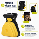 Coletor Higiênico Portátil para Fezes de Cachorro com Porta-Sacos Integrado