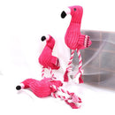 Flamingo Amigo Brinquedo Mastigável Anti Stress para Cães
