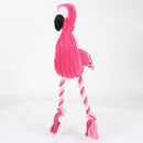 Flamingo Amigo Brinquedo Mastigável Anti Stress para Cães