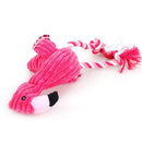 Flamingo Amigo Brinquedo Mastigável Anti Stress para Cães