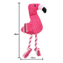 Flamingo Amigo Brinquedo Mastigável Anti Stress para Cães