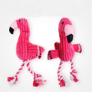 Flamingo Amigo Brinquedo Mastigável Anti Stress para Cães