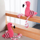 Flamingo Amigo Brinquedo Mastigável Anti Stress para Cães