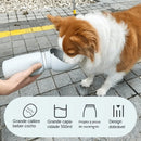 HydroPet Flex: Garrafa Dobrável Portátil 550ml para Pets