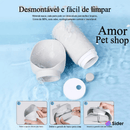 HydroPet Flex: Garrafa Dobrável Portátil 550ml para Pets