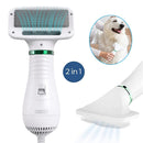 Secador Pet FLUFFY com Escova 2 em 1 (Tecnologia Alemã)