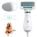 Secador Pet FLUFFY com Escova 2 em 1 (Tecnologia Alemã)